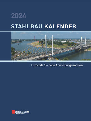 cover image of Stahlbau-Kalender 2024